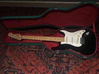 Fender Squier Electric Guitar with Travel Case