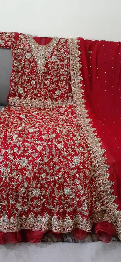 bridal lehnga for sale in pure chiffon