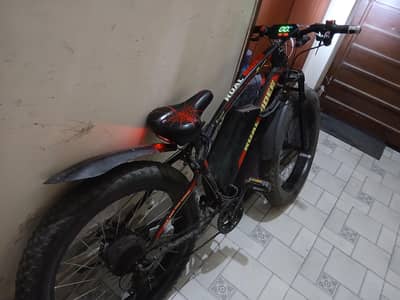 magnus electric cycle,with gears,fat tyres 10/10