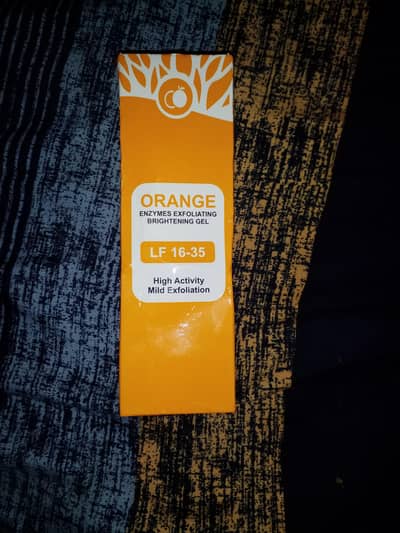 Orange enzymes exfoliating brightening gel LF 1635 high activity mild