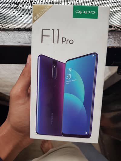 Oppo F11Pro PTA Approved (6 128) with Original Box