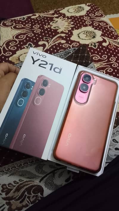 vivo y21 d complete box 10/10 8 months warranty
