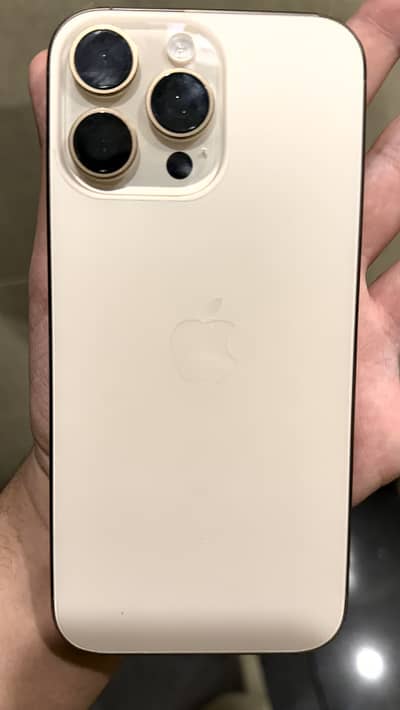 Iphone 16 pro max 256gb desert titanium official pta approved