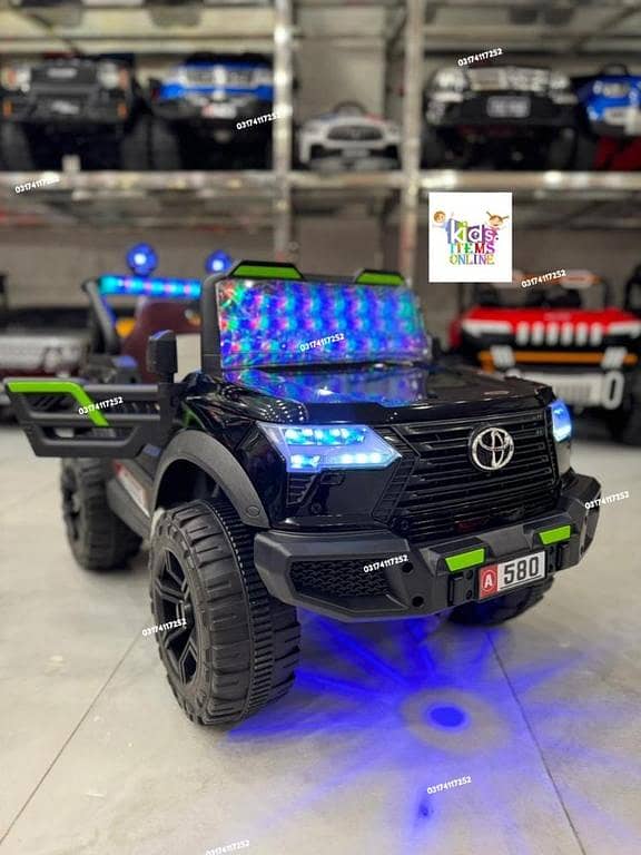Kids Electric Jeep | 3 Motors Power | Luxury Ride-On Car | Kids Jeep 580