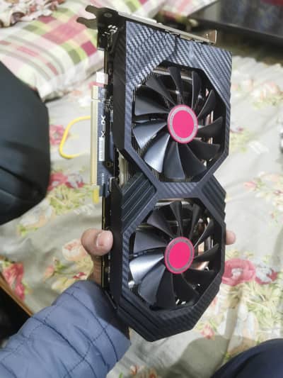 Rx 590 Gme XFX 8gb Lush Condition Sealed Gpu Not opened repair