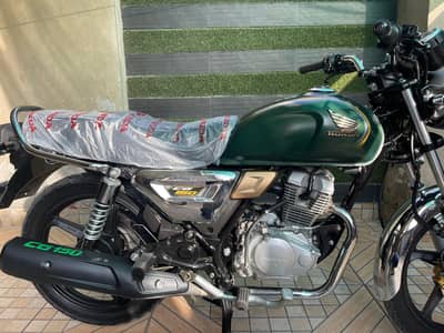 Honda cg 150 green color