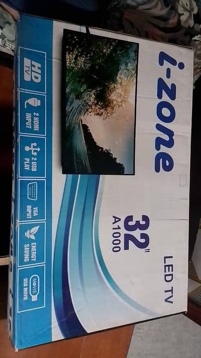 i zone led tv 2 years uesd simple led tv no open no repair