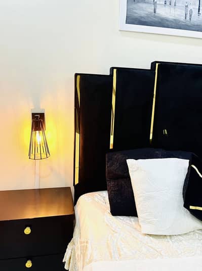 Bed + Dressing Table + Side Tables