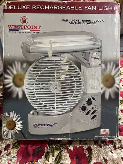 Westpoint Rechargeable Fan