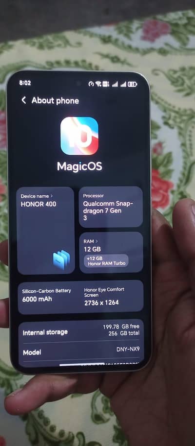 Honor 400 Just 1 month used (Non PTA)