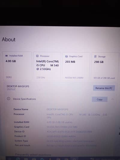 Lenovo laptop for sale urgent