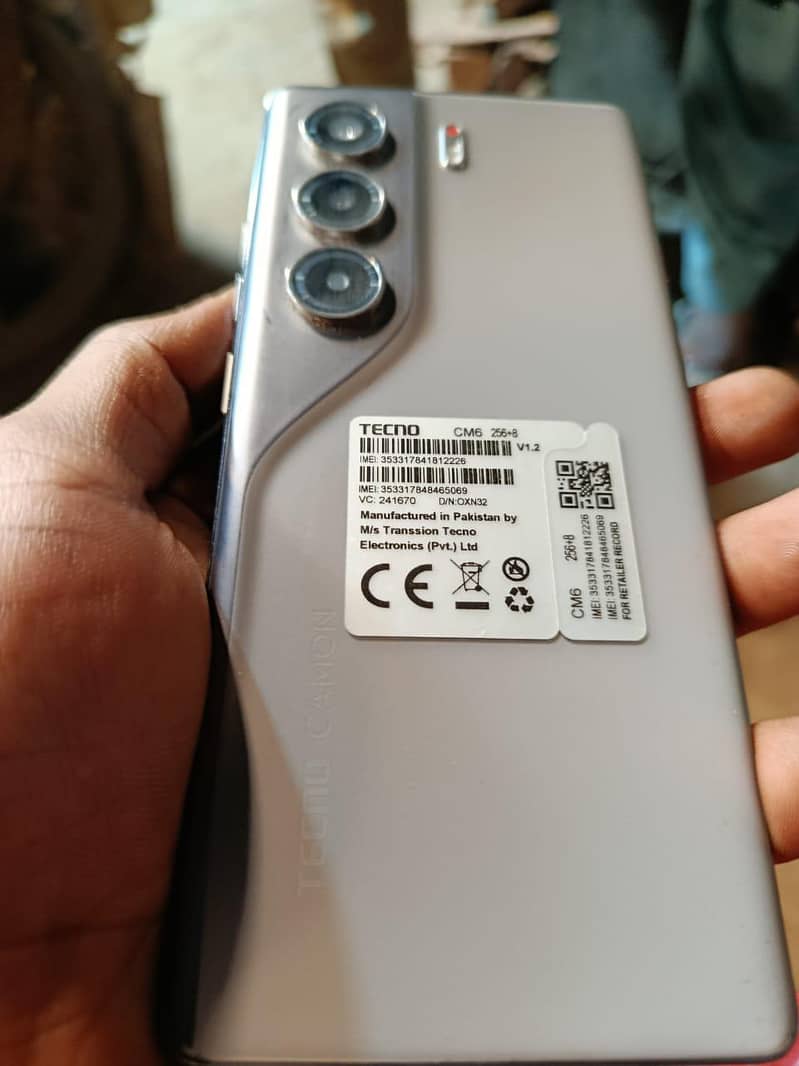 techno camon 40 pro 6