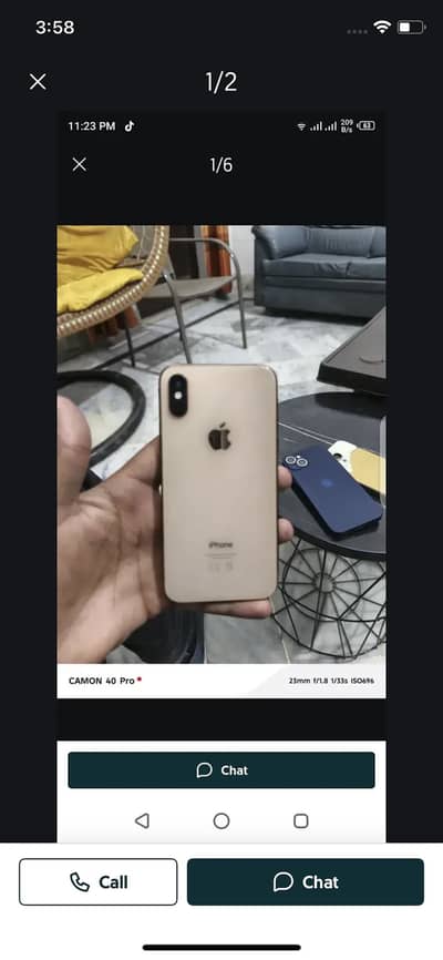 I phone x non pta ta 256 10/9