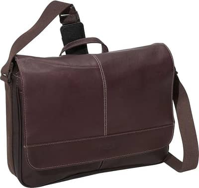 Colombian Leather Crossbody Messenger Bag