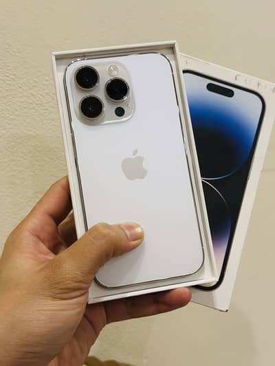 I phone 14 pro Factory unlock Non PTA 128 GB 92% Battery Health Box