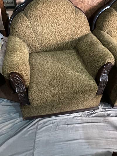 Wooden Sofa Set for Sale