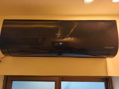 haier pearl inverter only 2 sessions used like brand new.