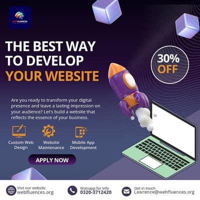 Get a professional website in only 19k