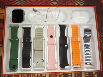 NEW SMART WATCH SERIES 10 IN 7 STRAP