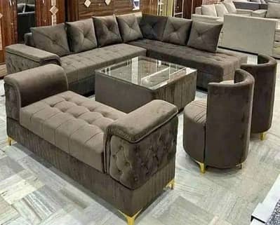 L Shape Sofa / Sofas Set / 5 Seater Sofa / 6 Seater Sofa / Corner Sofa