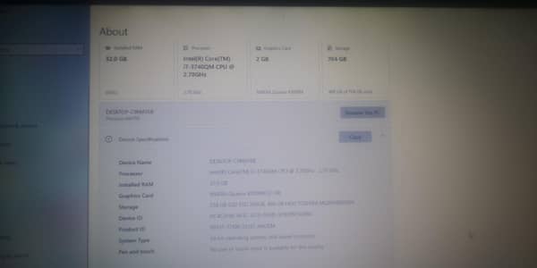 Dell Precision m4700 with core i7 3rd gen and nvidia quadro k1000m gpu