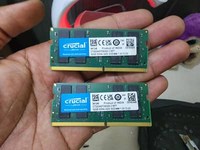 Crucial 3200hz DDR4 32GB RAM