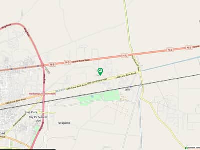 5 Marla Commercial Plot On Service Road