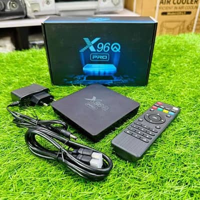 X96Q Pro Android TV Box — Brand New | Original | 4k Support
