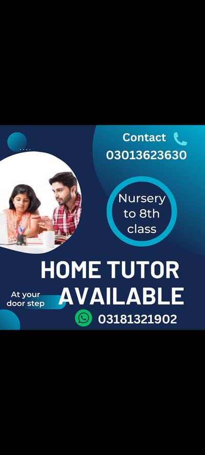 Home Tutor Available in Hyderabad