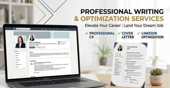 Professional CV | Cover Letter | LinkedIn | Thesis Writing Services