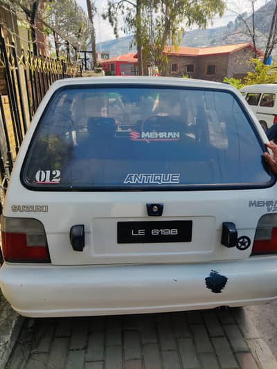 SUZUKI MEHRAN 2012 MODEL LUSH CONDITION. .