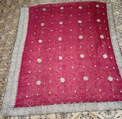 used heavily embroidered suit