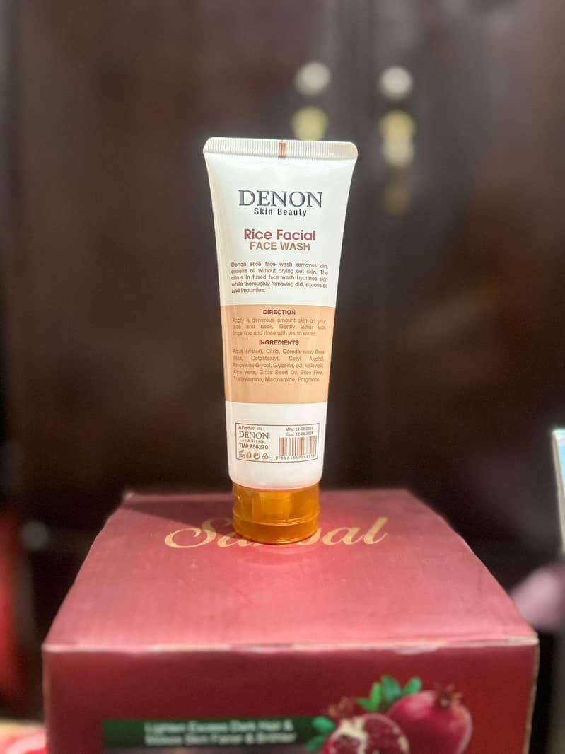 خوبصورت اور چمکدار جلد کے لیے بہترین انتخاب – DENON فیس واش! 3