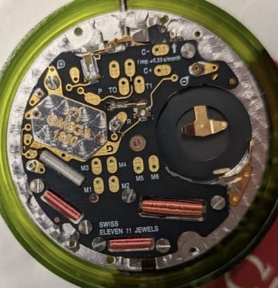 Omega rare movement 1680 perpetual celender