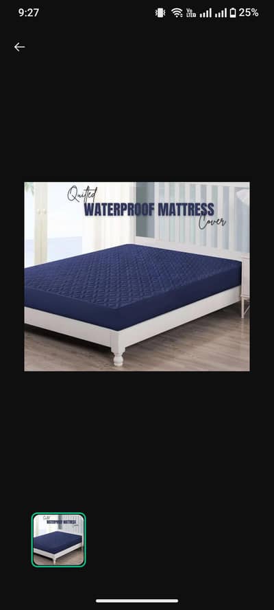 Quilted waterproof mattress( double bed)