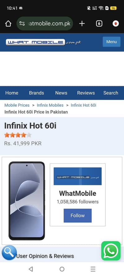 Infinix hot60i