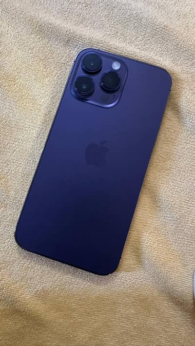 iPhone 14 Pro Max 128GB JV – 10/10 Deep Purple Scratch-less