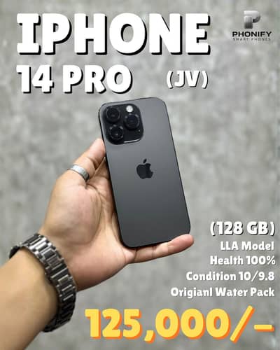 iPhone 14 Pro Jv 128gb LLA model