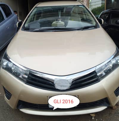 Corolla GLI 2016 Fully orgnal