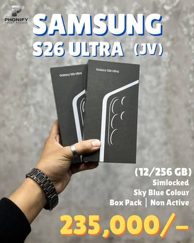 Samsung S26 Ultra Jv 12/256gb Sky Blue