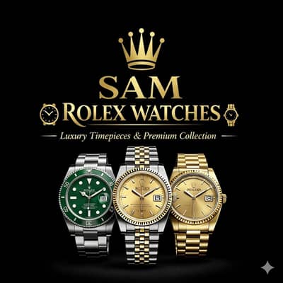 Premium Designer Watches – Rolex, Rado, Geneve & More | Authentic