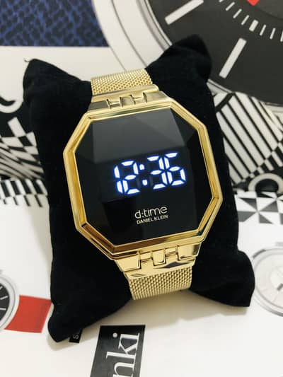 DANIEL KLEIN D:TIME-DIGITAL WATCH-ORIGINAL NEW-SEIKO CITIZEN CASIO