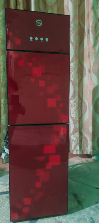 PEL Water Dispenser Red Glass Door | Hot & Cold | Excellent Condition