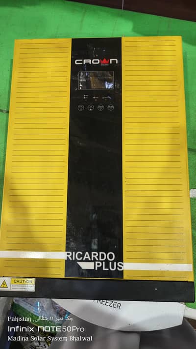 Crown Ricardo Plus 5.2Kw Hybrid Solar Inverter