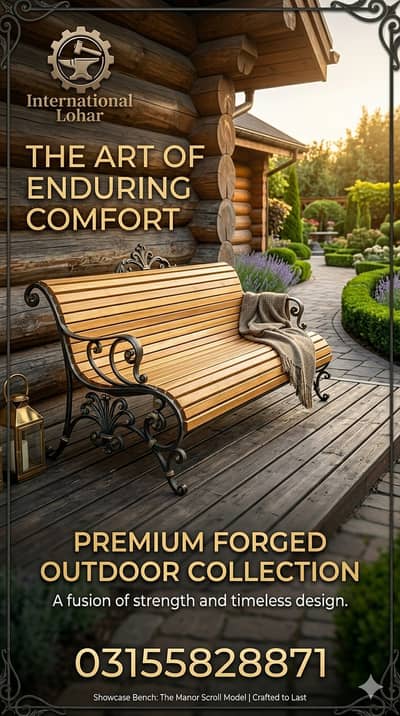 Outdoor garden benches-Benches-Outdoor Patio-Wrought iron benches