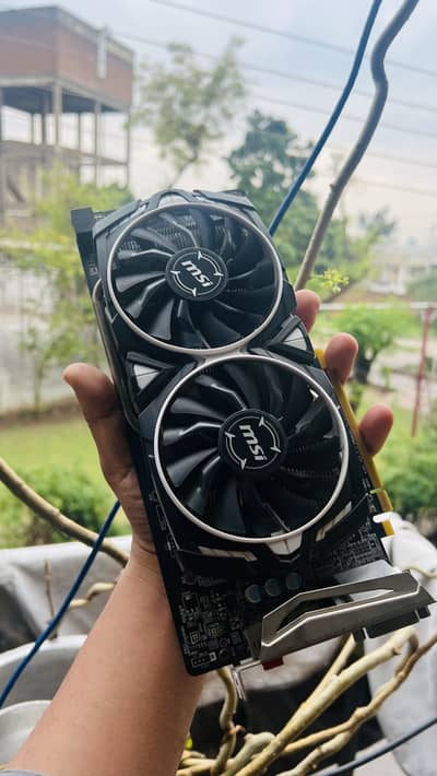 Rx 580 8 gb card full ok