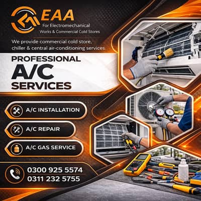 AC service AC repair AC installation AC gas charge washing