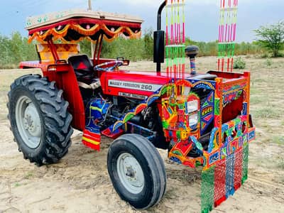 Tractor Massey 260 Millat Tractors Mode 2018 { Location Khushab }