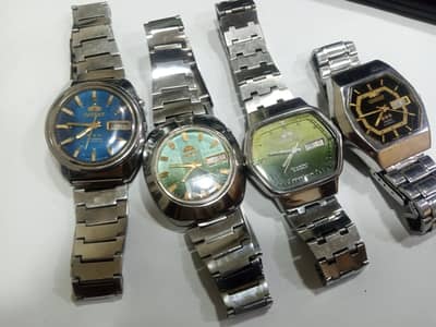 Vintage Orient Crystal automatic Japan watch for men