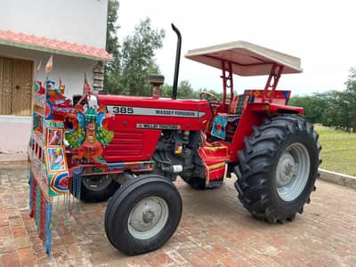 Massey 385 Millat Tractors Mode 2021{ Location Khushab } Tractor